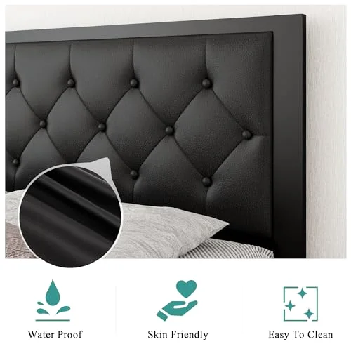 Queen Metal Bed Frame view 9