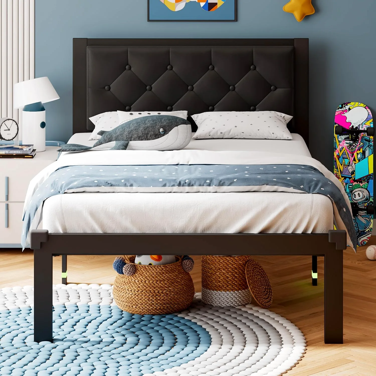 Twin Size Metal Bed Frame