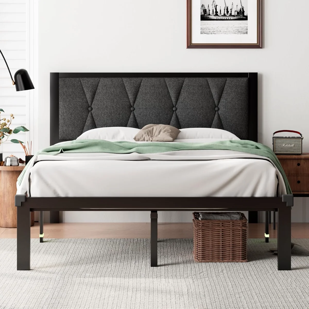 Queen Metal Bed Frame