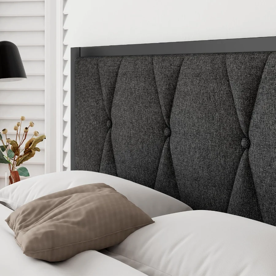 Queen Metal Bed Frame view 4