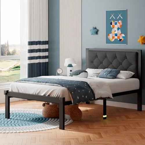 Twin Metal Bed Frame view 3