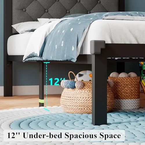Twin Metal Bed Frame view 5