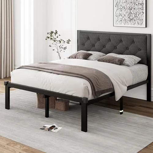 Full Size Metal Bed Frame view 3