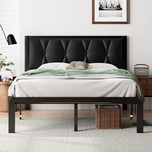 Full Size Metal Bed Frame view 6