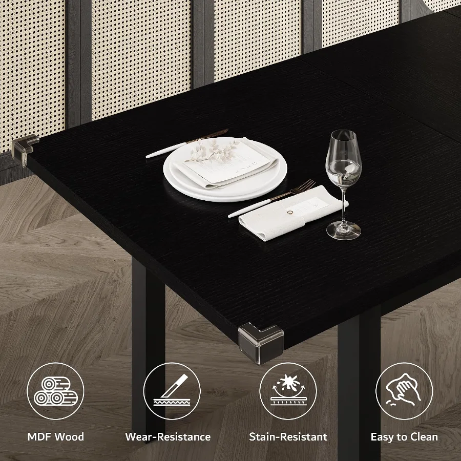 5-Piece Dining Table Set for 4-8 People view 5