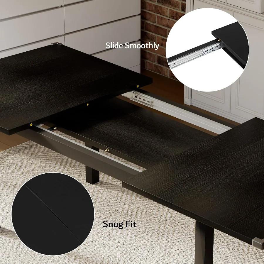 7 Pieces Dining Table & Chairs Set for 4-6 view 5