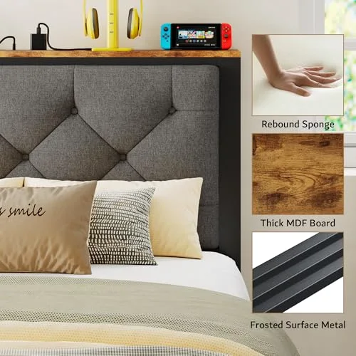 Twin Bed Frame for Kids with Storage Drawers view 8