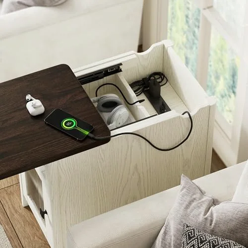 Night Stand Set of 2 with Charging Station view 10