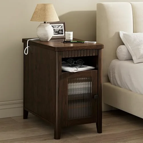 End Table Set of 2 with Charging Station view 4