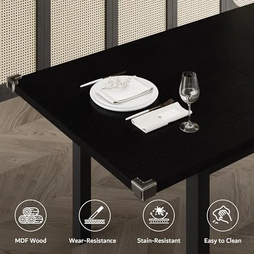 Extendable Dining Table Set for 4 6 8 view 5