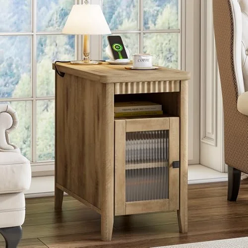 End Table with Charging Station view 6
