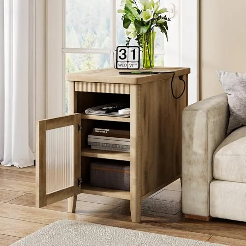 End Table with Charging Station view 8