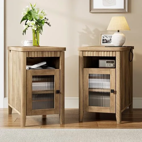 End Table with Charging Station view 10