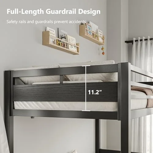 Metal Bunk Bed Twin Over Twin view 5