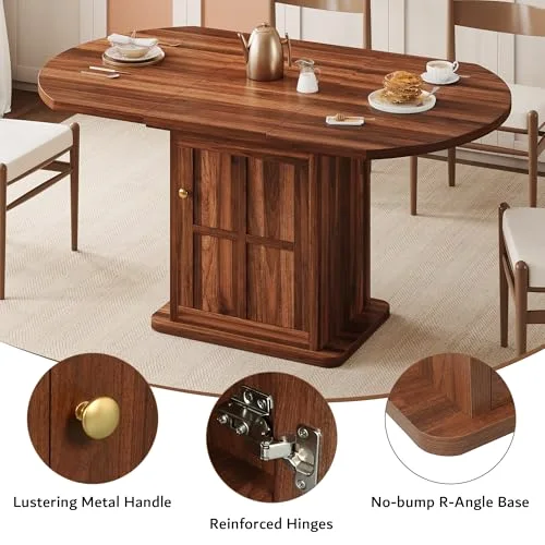 Round Dining Table for 4-6 view 4