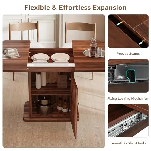 Round Dining Table for 4-6 view 5