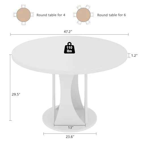 Round Dining Table view 7
