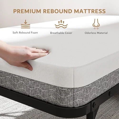 Folding Bed with Mattress view 4