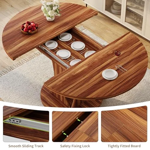 43"-59" Extendable Dining Table view 8