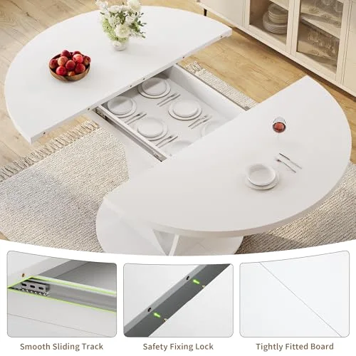 43"-59" Extendable Dining Table view 3