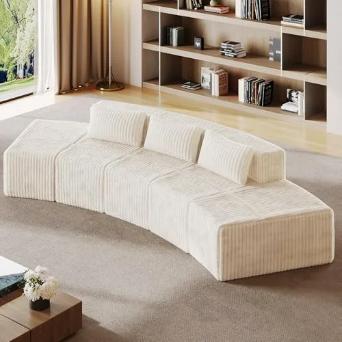 Boneless Sectional Couches for Living Room view 6
