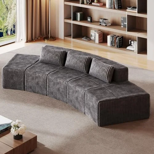 Boneless Sectional Couches for Living Room