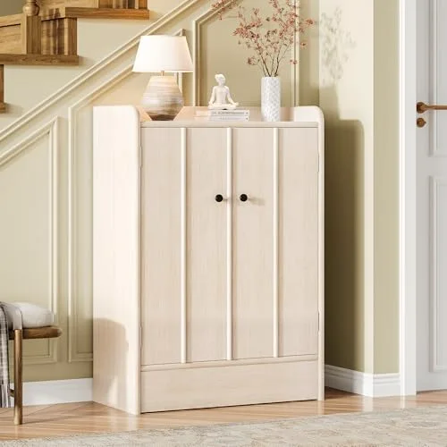 6-Tier Shoe Cabinet with Drawer Set of 2 view 4