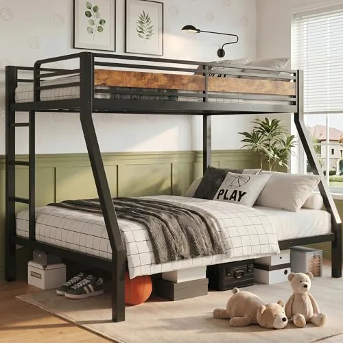 Heavy Duty Twin Over Full Bunk Beds view 6