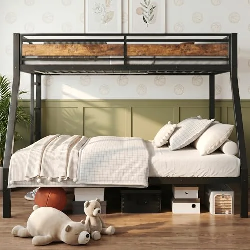 Heavy Duty Twin Over Full Bunk Beds view 8