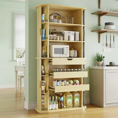 Kitchen Pantry with Sliding Doors view 6