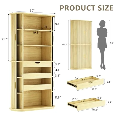 Kitchen Pantry with Sliding Doors view 7