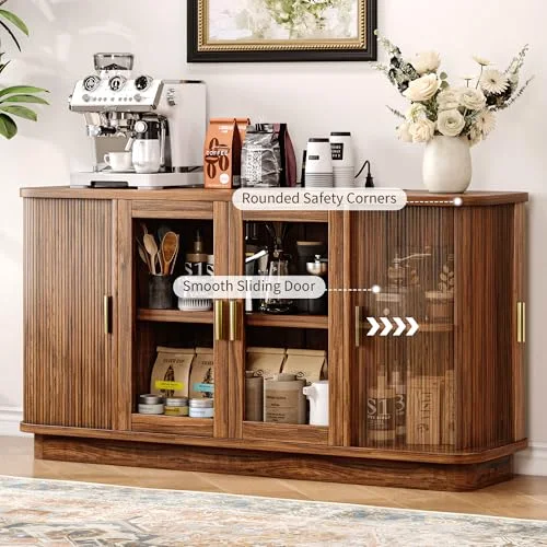 63" Sideboard Buffet Cabinet with Storage view 9