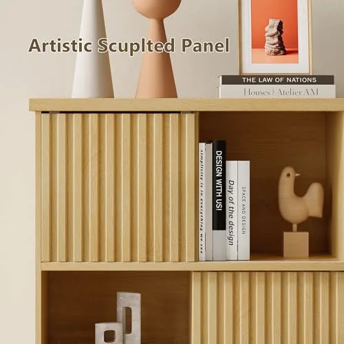 12 Cube Bookshelf with Sliding Doors view 10