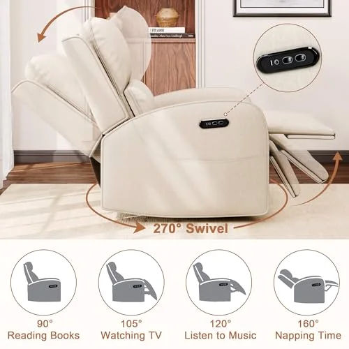Power Recliner Chair for Adults view 3