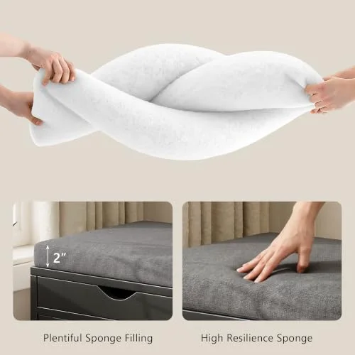 Shoe Storage Bench view 9